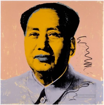 Mao Zedong 9 artistas pop Pinturas al óleo